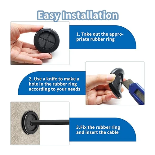 black rubber hole grommet black rubber hole grommet